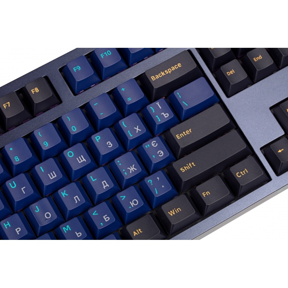 Клавиатура AKKO 3087 Horizon Cherry MX Silent Red, RU, Blue/Black — изображение 9