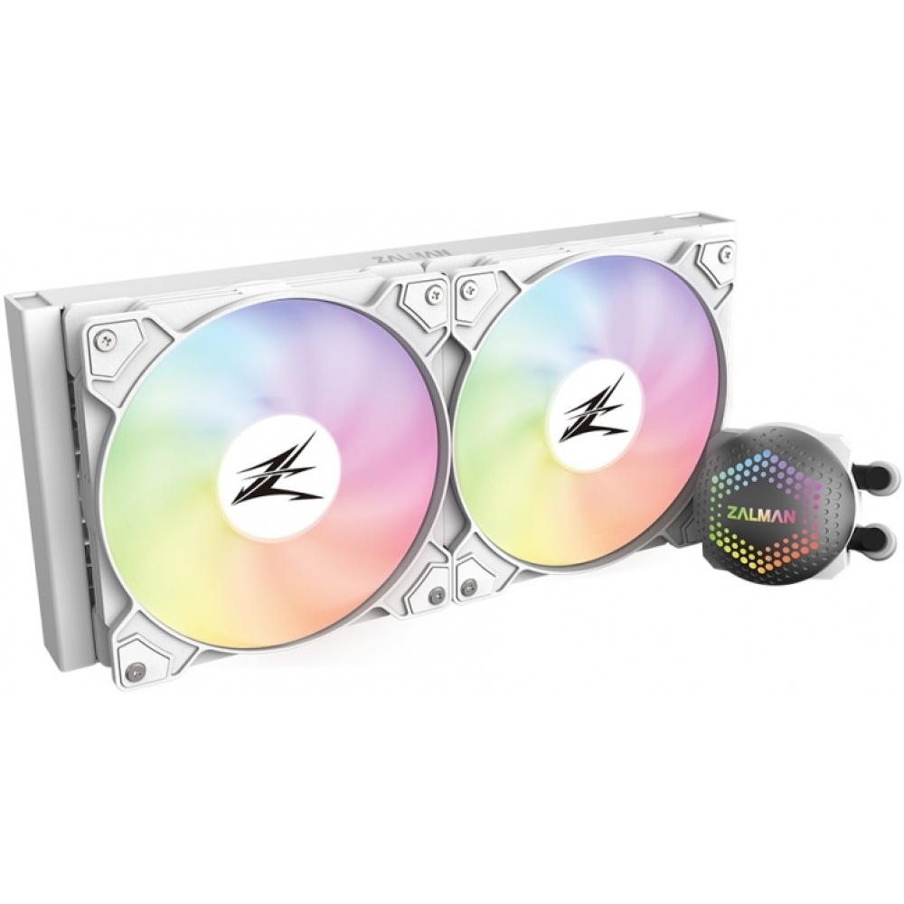 Система жидкостного охлаждения Zalman ALPHA 28 ARGB (White) 2066, 2011-V3, 2011, 1200, 115X, 1700, AM4, AM5