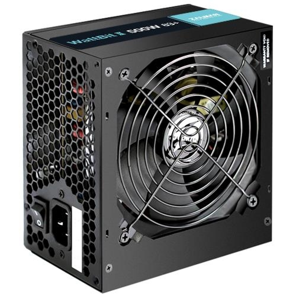 Блок питания Zalman Wattbit II 500-XEII (500W),220-230 VAC,83%,120мм,MB24,CPU(4+4),4xSATA,2xPCIe,3xMOLEX,OVP,UVP,SCP,OPP