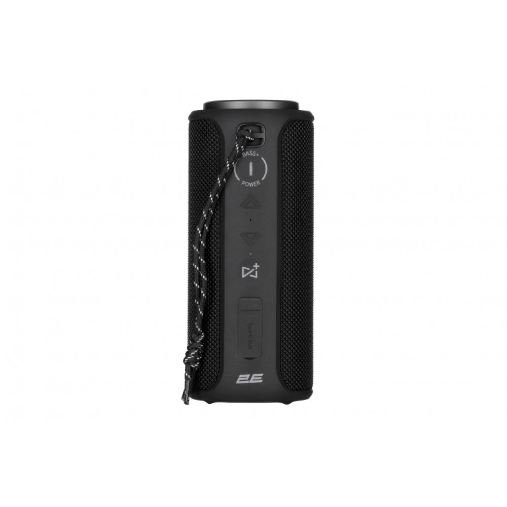 Акустическая система 2E SoundXTube2 TWS, MP3, Wireless, Waterproof Black