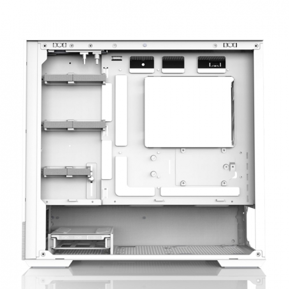 Корпус Zalman P30 AIR без БП, 1xUSB3.0, 1xUSBType-C, 3x140мм ARGB, VGA 392мм, LCS ready, TG Side Panel, mATX, белый,P30AIRWHITE — изображение 11