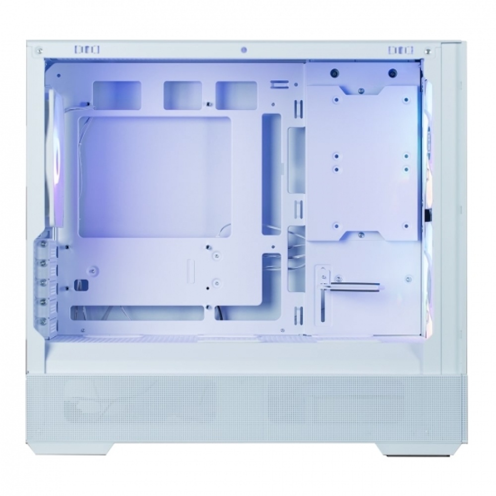 Корпус Zalman P30 AIR без БП, 1xUSB3.0, 1xUSBType-C, 3x140мм ARGB, VGA 392мм, LCS ready, TG Side Panel, mATX, белый,P30AIRWHITE — изображение 2