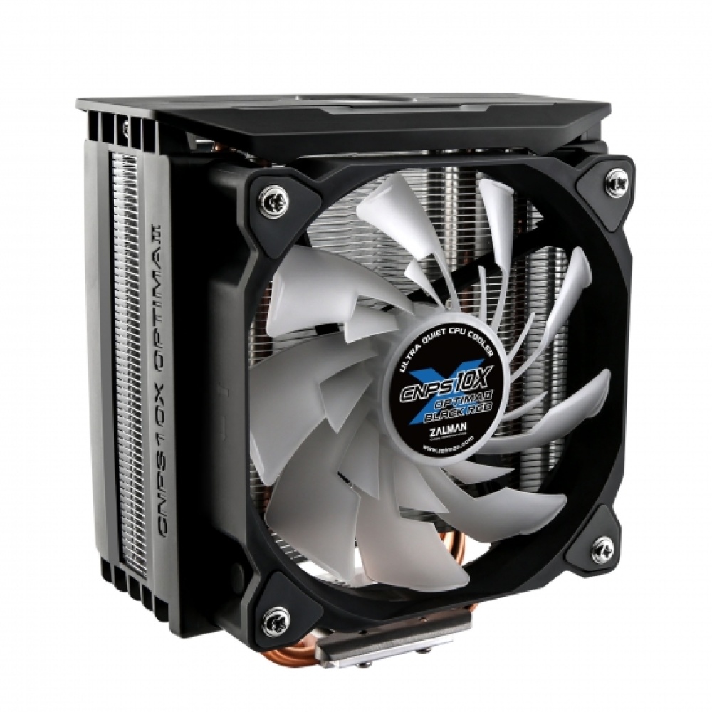 Процессорный кулер Zalman CNPS10X OPTIMA II Black RGB 2066, 2011V3, 2011, 115X, 1366, AM4, AM3,+, FM2,+, 120мм, TDP180W — изображение 3