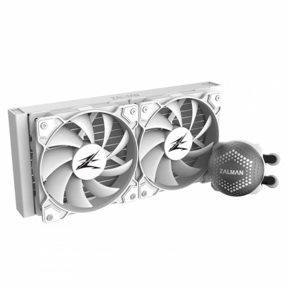 Система жидкостного охлаждения Zalman ALPHA 28 ARGB (White) 2066, 2011-V3, 2011, 1200, 115X, 1700, AM4, AM5 — изображение 3