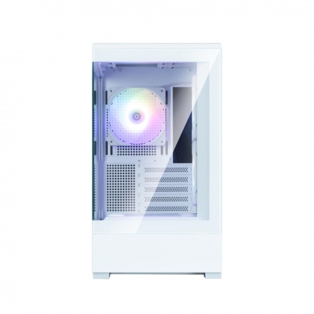 Корпус Zalman P30 White V2, без БП, 1xUSB3.0, 1хUSB Type-C, 3x120мм ARGB, TG Front/Side Panel, mATX, белый,P30WHITEV2 — изображение 3