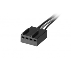 Корпусной вентилятор 2E GAMING AIR COOL (ACF120PW-RGB), 120мм,2510-4PIN, белые лопасти, черная рамка — изображение 4