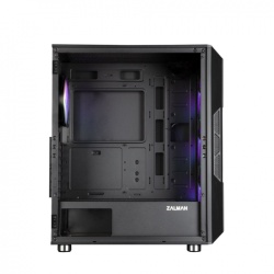 Корпус Zalman i3NEOBLACK, MidT, 2xUSB2.0, 1xUSB3.0, 4x120мм RGB, стекло (боковая  панель), без БП, черный — изображение 5