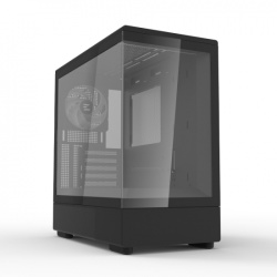 Корпус Zalman P10 без БП, 1xUSB3.0, 1xUSBType-C, 1x120мм ARGB, VGA 384мм, LCS ready, TG Side Panel, mATX, чёрный,P10BLACK — изображение 5