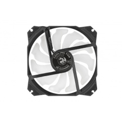 Корпусной вентилятор 2E GAMING AIR COOL (ACF120PW-RGB), 120мм,2510-4PIN, белые лопасти, черная рамка — изображение 5