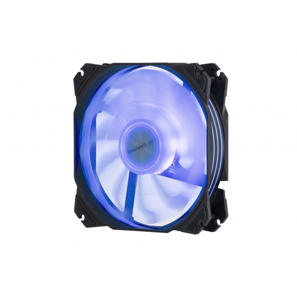 Корпусной вентилятор 2E GAMING AIR COOL (ACF120PA-ARGB ), 120мм, 2510-4pin + 5V 3pin RGB, белые лопасти, черная рамка — изображение 5