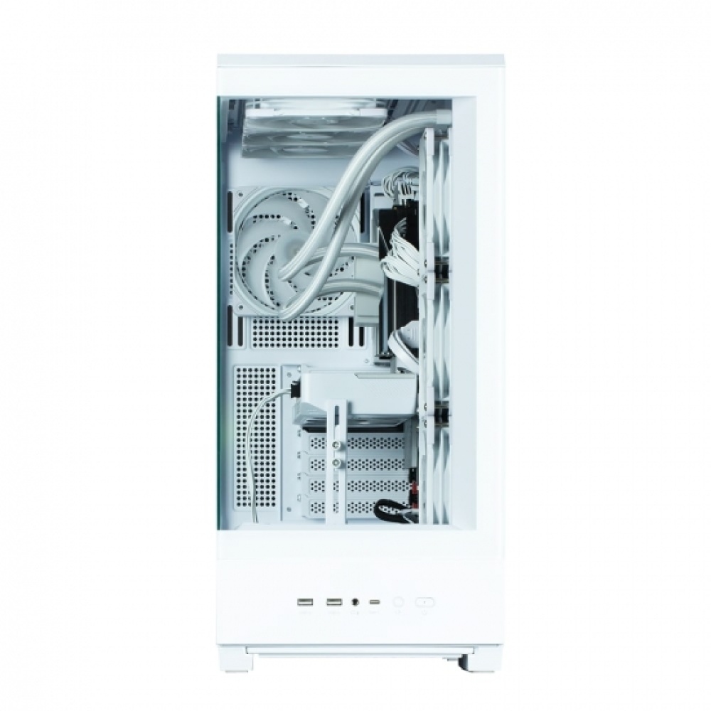 Корпус Zalman P50 DS без БП, 2xUSB3.0, 1xUSBType-C, 4x120мм ARGB, VGA 435мм, LCS ready, TG Side Panel, ATX, белый,P50DSWHITE — изображение 12