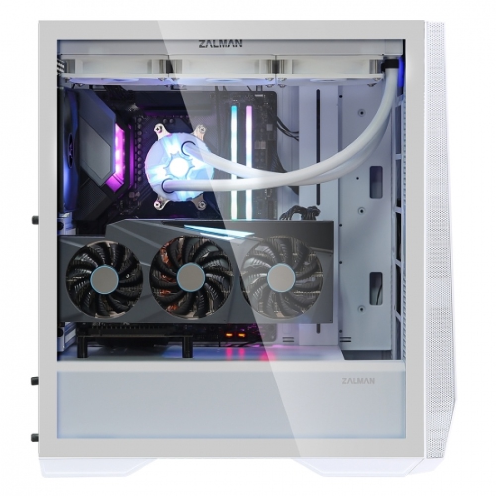 Корпус Zalman Z9 Iceberg, MidT,E-ATX,белый — изображение 5