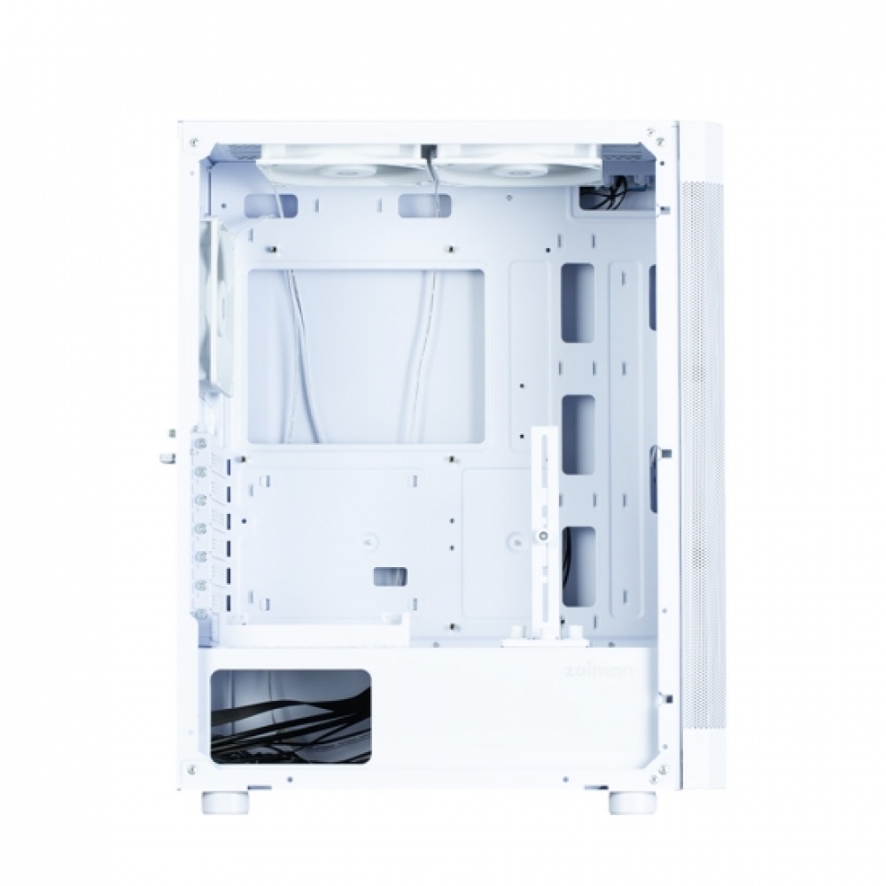 Корпус Zalman I4 без БП 2xUSB3.0, 1xUSB2.0 6x120мм white LED VGA 320мм LCS ready Mesh Side/Front Panel ATX белый,I4WHITE — изображение 6