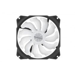 Корпусной вентилятор 2E GAMING AIR COOL (ACF120PW-RGB), 120мм,2510-4PIN, белые лопасти, черная рамка — изображение 6