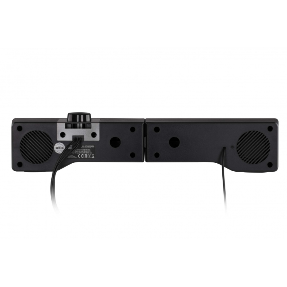 Акустическая система 2E PCS232 RGB, Soundbar, 2.0, USB, Black — изображение 6