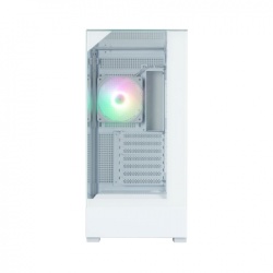 Корпус Zalman P40 Prism без БП, 2xUSB3.0, 1xUSBType-C, 1x120мм ARGB, VGA ___мм, LCS ready, TG 3x Panels, ATX, белый,P40PrismWhite — изображение 7