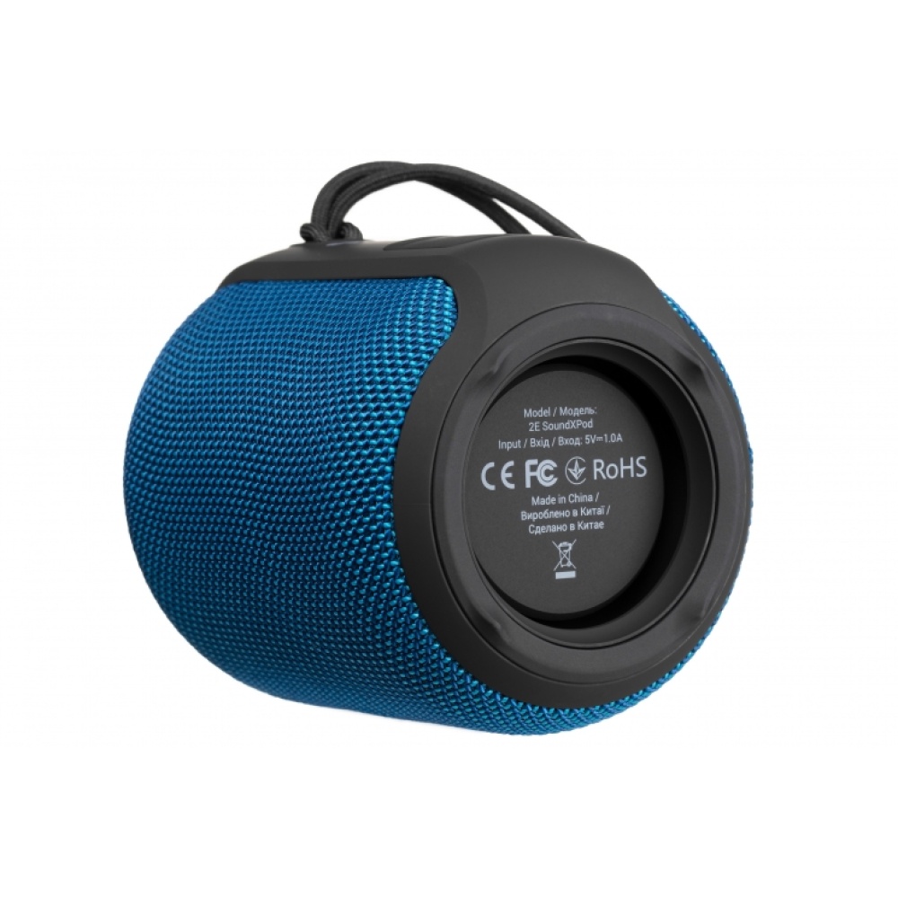 Акустическая система 2E SoundXPod TWS, MP3, Wireless, Waterproof Blue — изображение 8