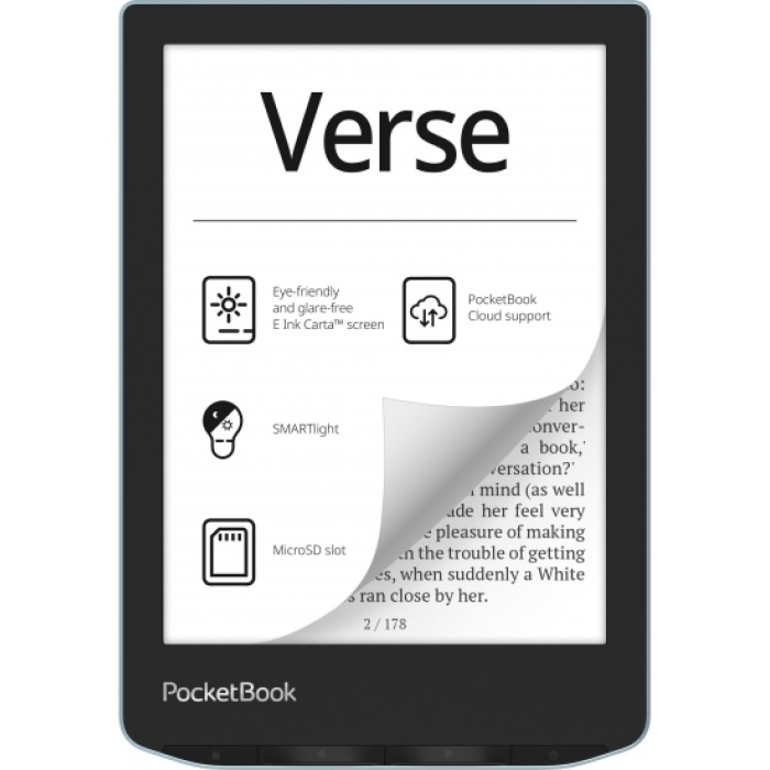 Купить Электронная книга PocketBook 629 Verse, Bright Blue в Ташкенте