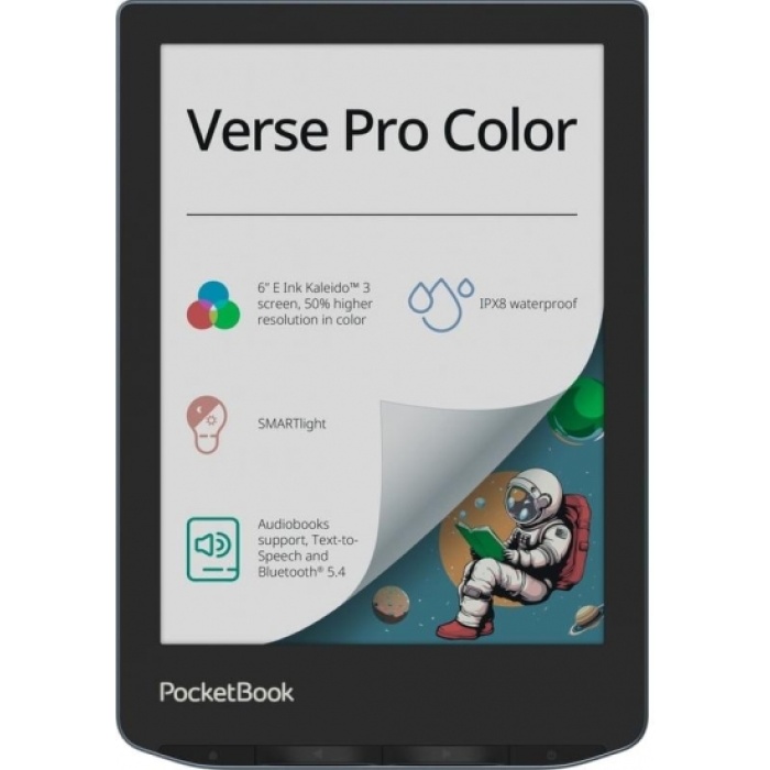Купить Электронная книга PocketBook 634K3 Verse Pro Color, Stormy Sea в Ташкенте