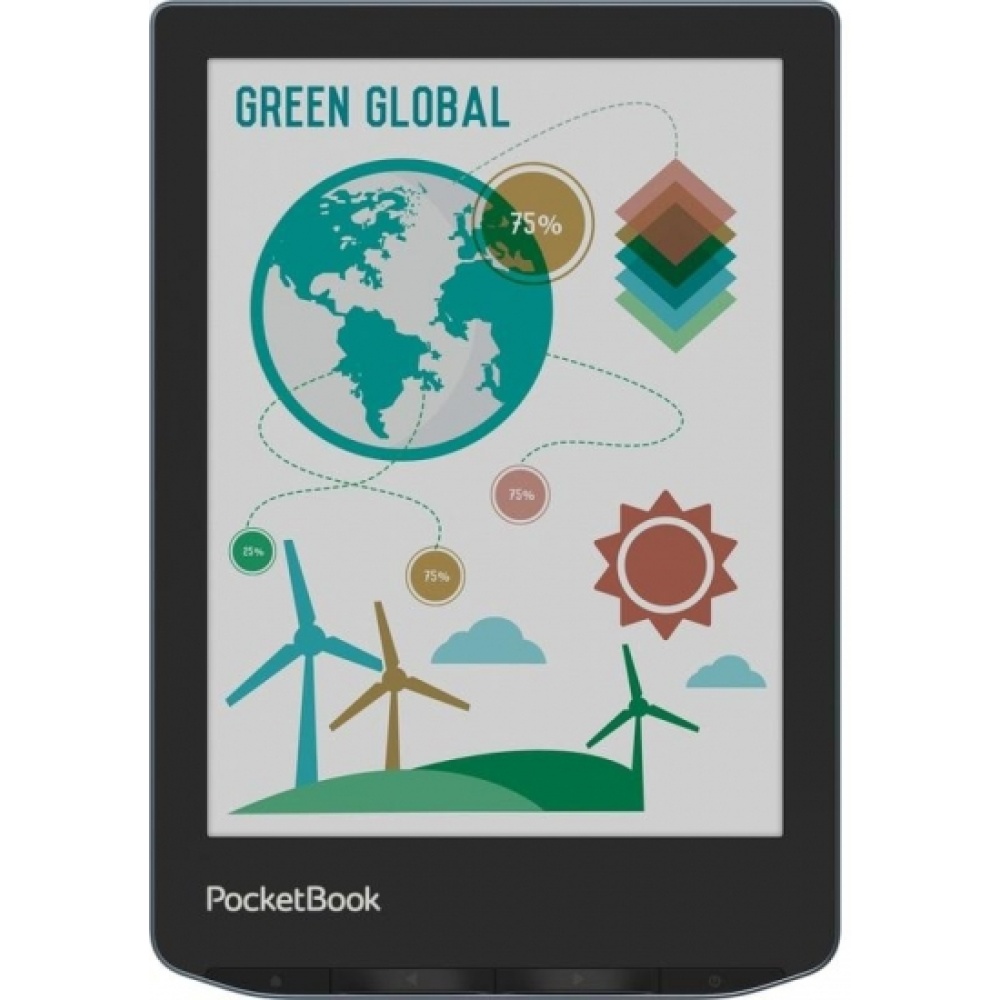 Купить Электронная книга PocketBook 634K3 Verse Pro Color, Stormy Sea в Ташкенте 2